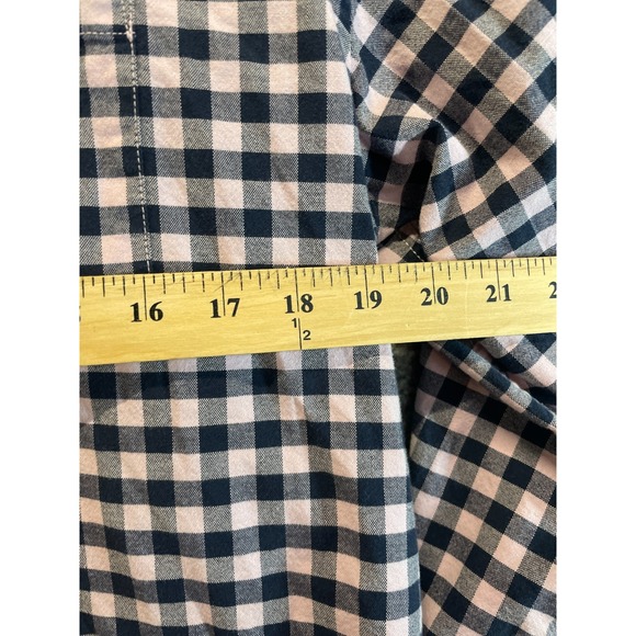 Old Navy Dress Shirt Men's Size Large Plaid Business Casual - Picture 3 of 6